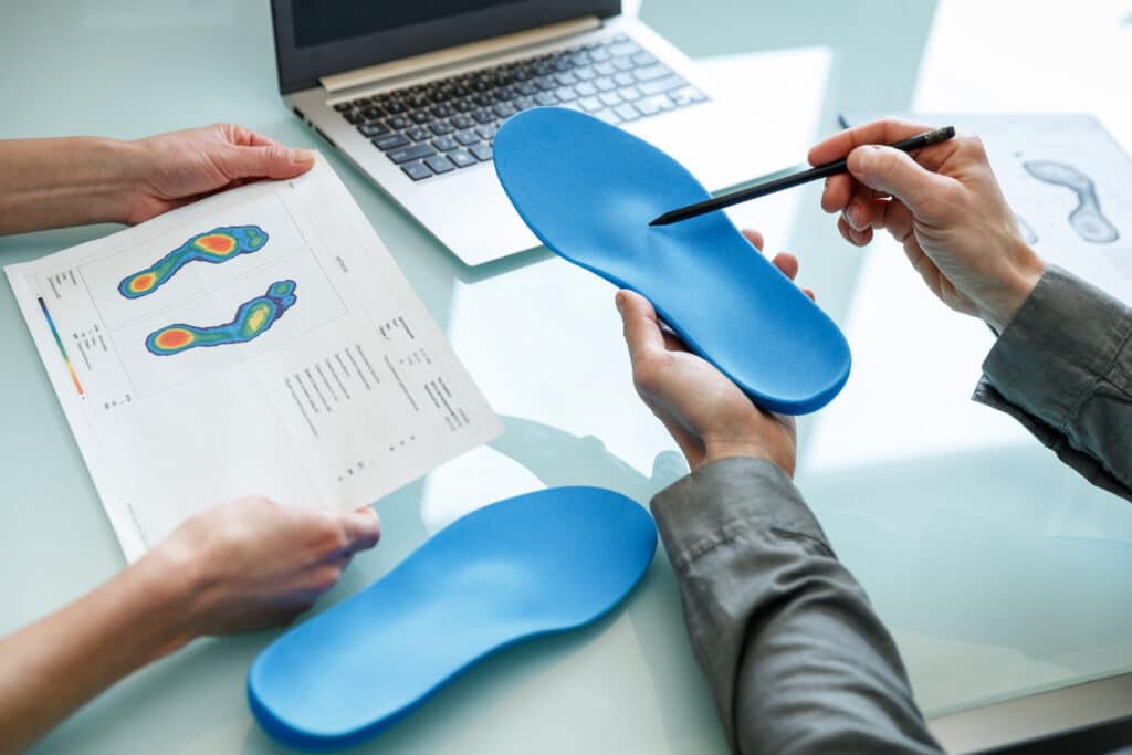 Custom orthotics and arch support